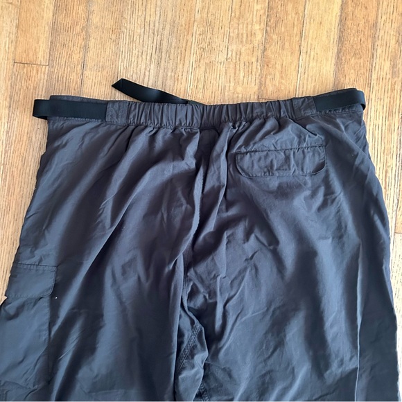 EXOFFICIO Men's Dark Gray Belted Hiking Fishing Travel Cargo Pants sz XL SHORT - Picture 10 of 11